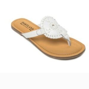 Portland Boot Company Britt Flat Thong Sandal
